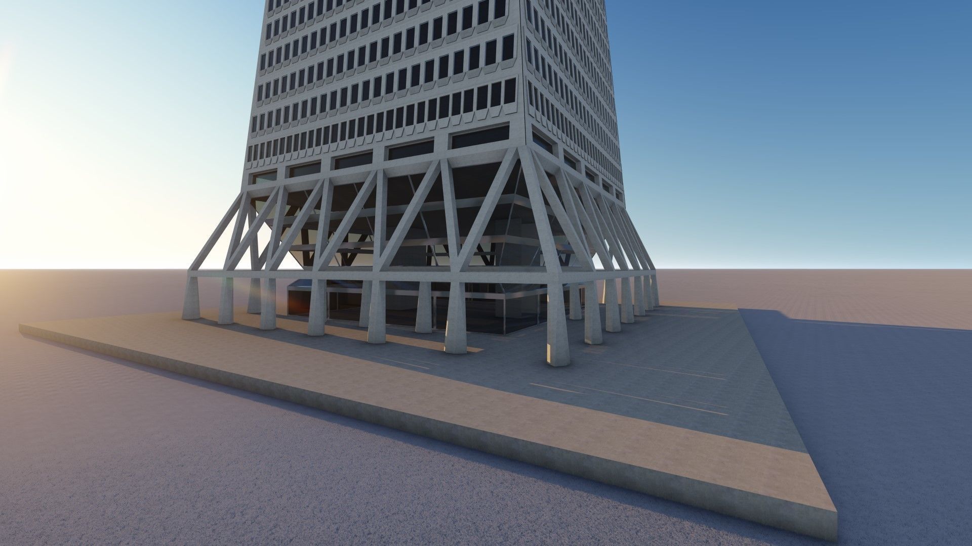 The Transamerica Building 3D model_10