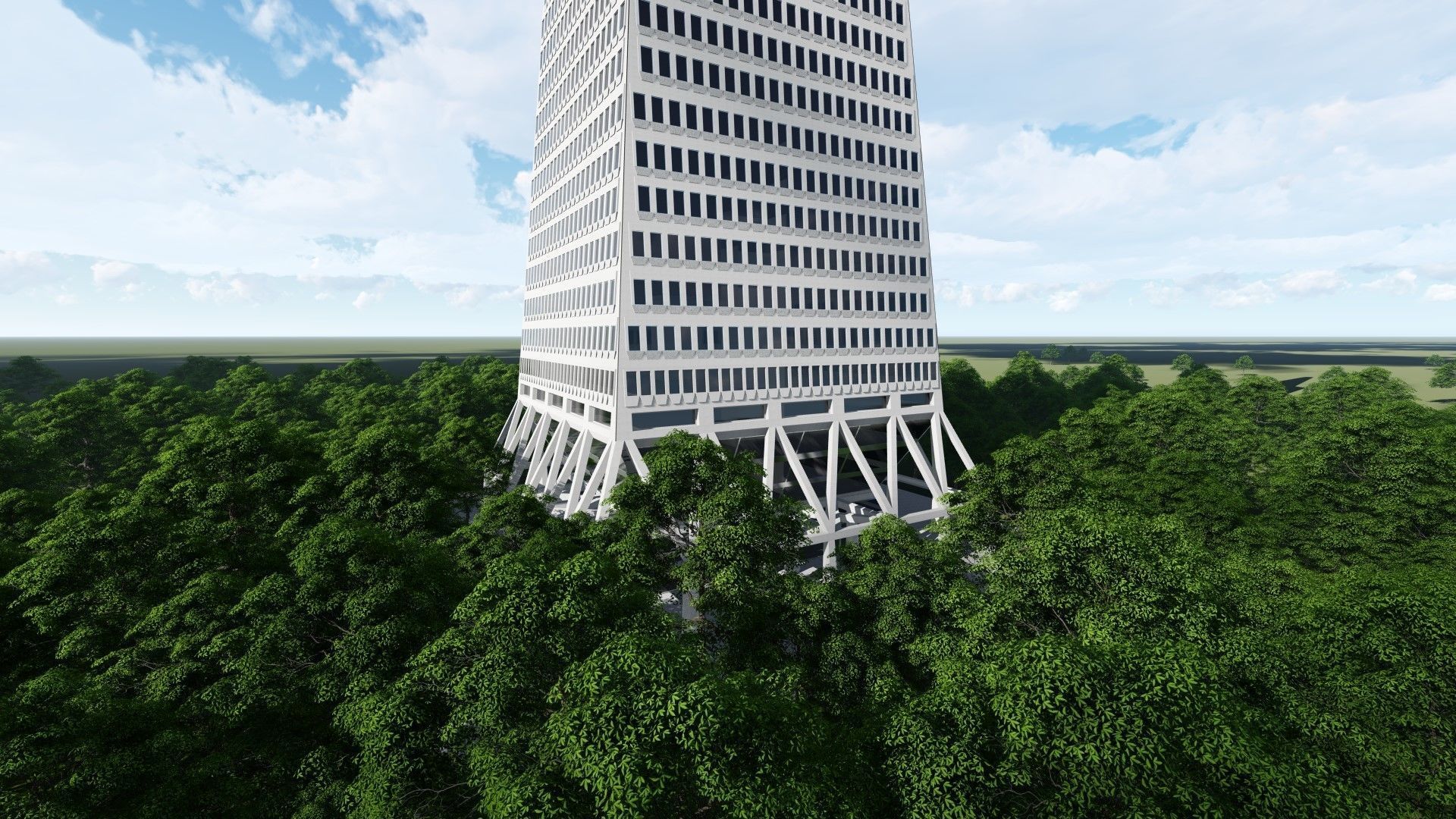 The Transamerica Building 3D model_5