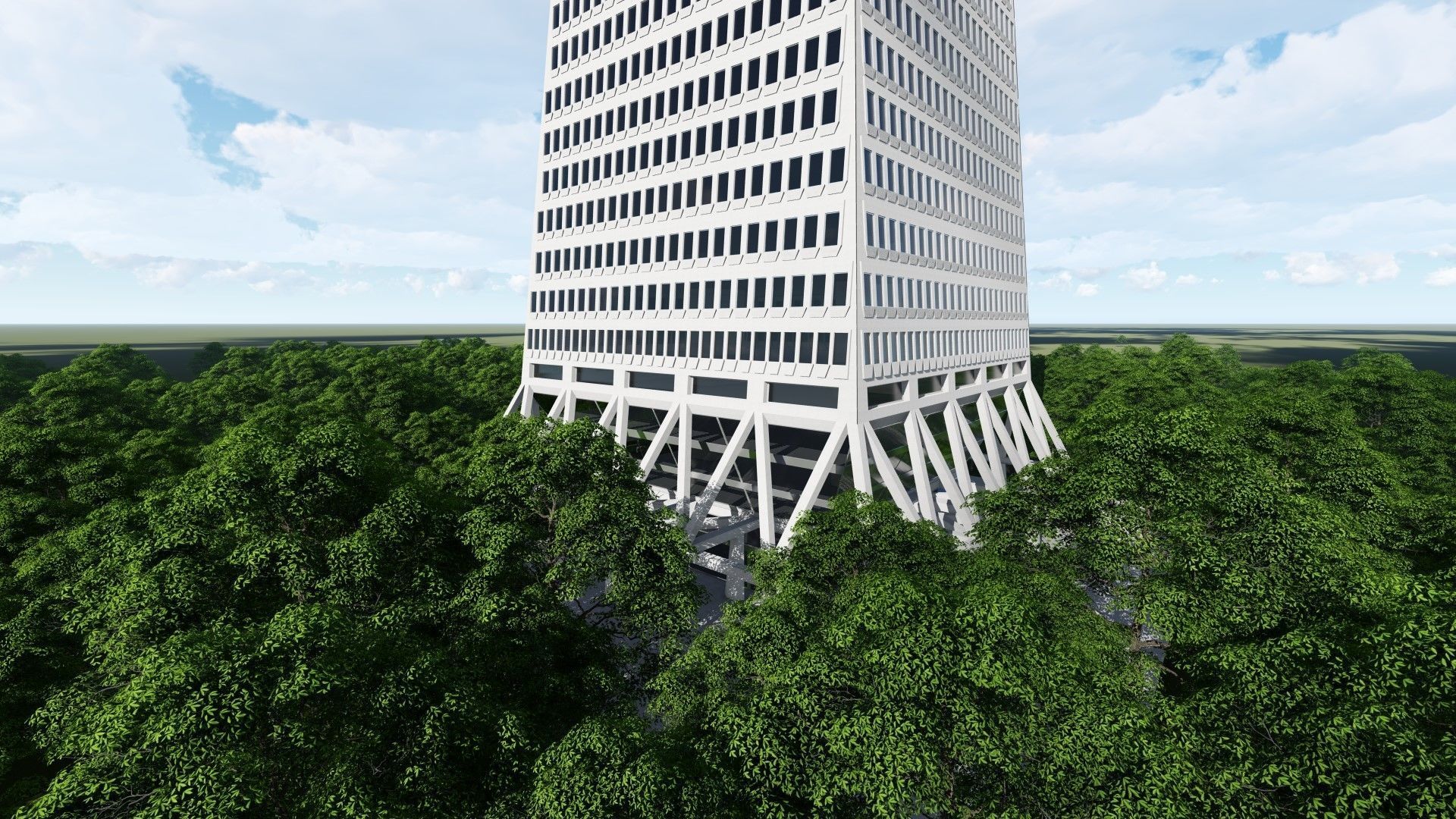 The Transamerica Building 3D model_4