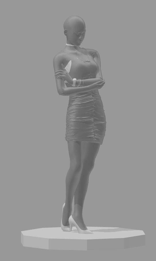 Ada Wong From Resident Evil 2 Remake 3D print model 3D print model_4