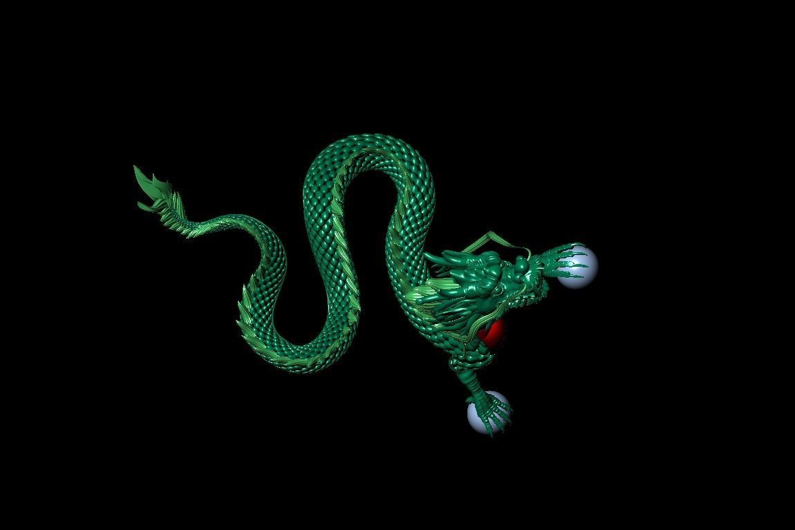 Dragon gold Free 3D print model_1