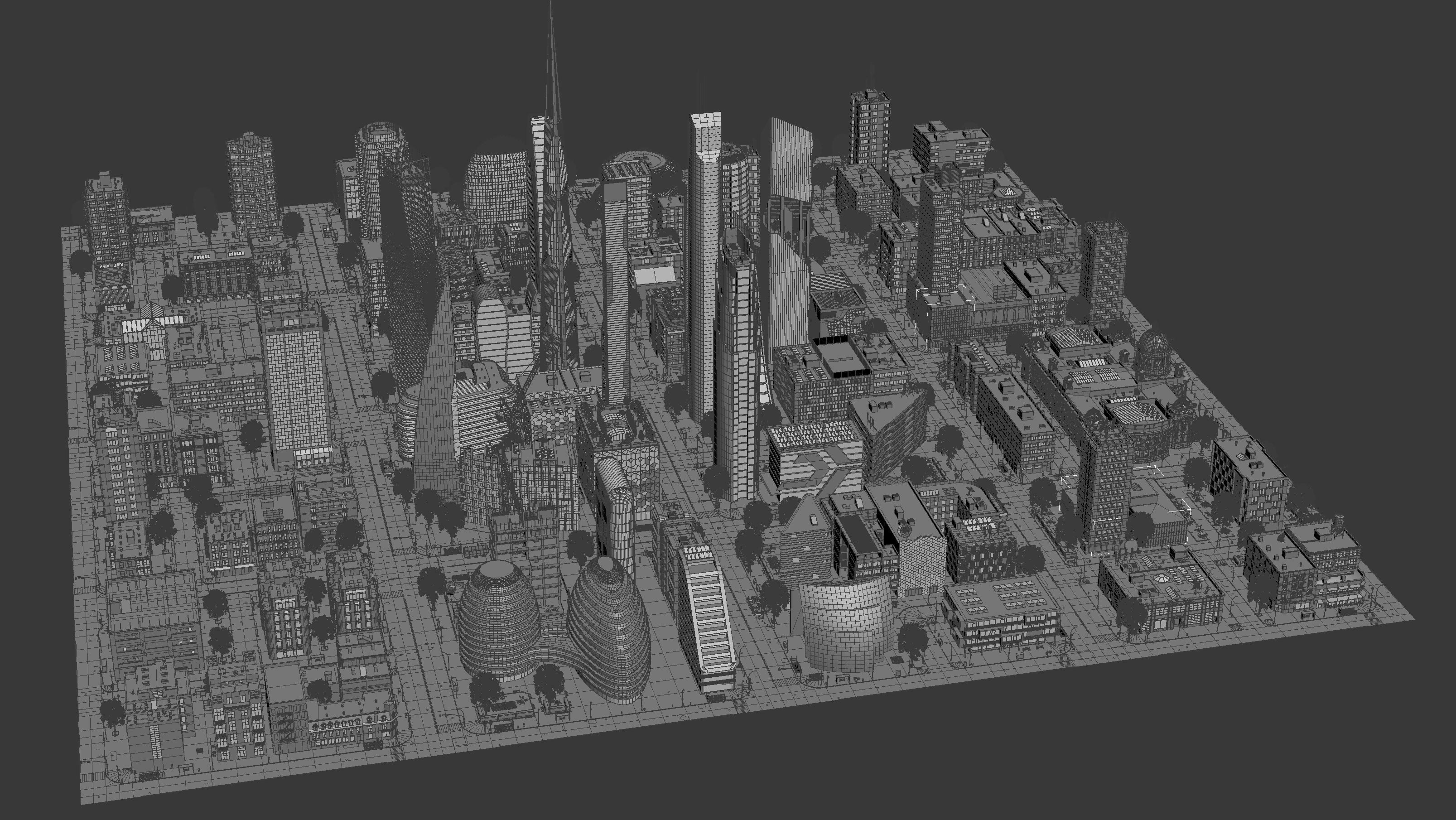 Silver City 3D model_37