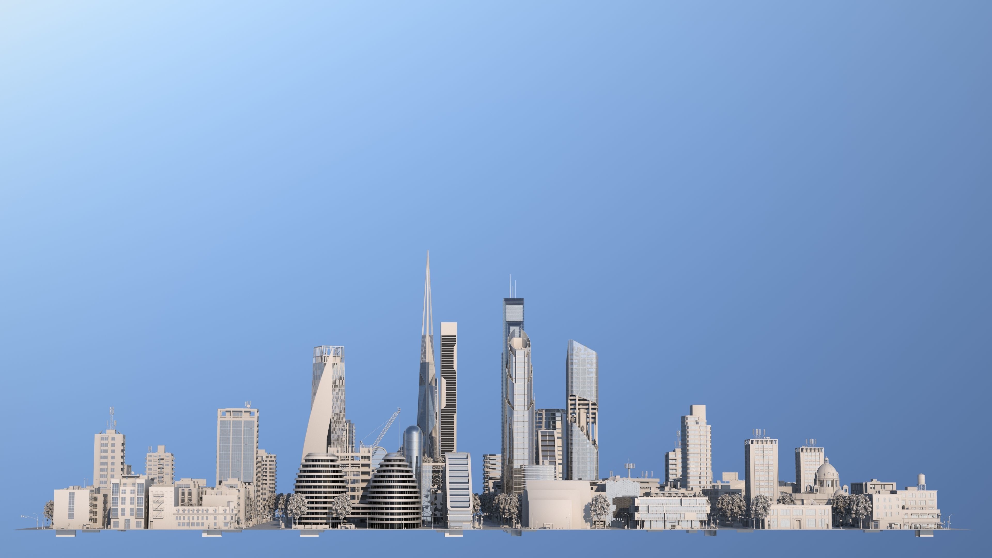 Silver City 3D model_20