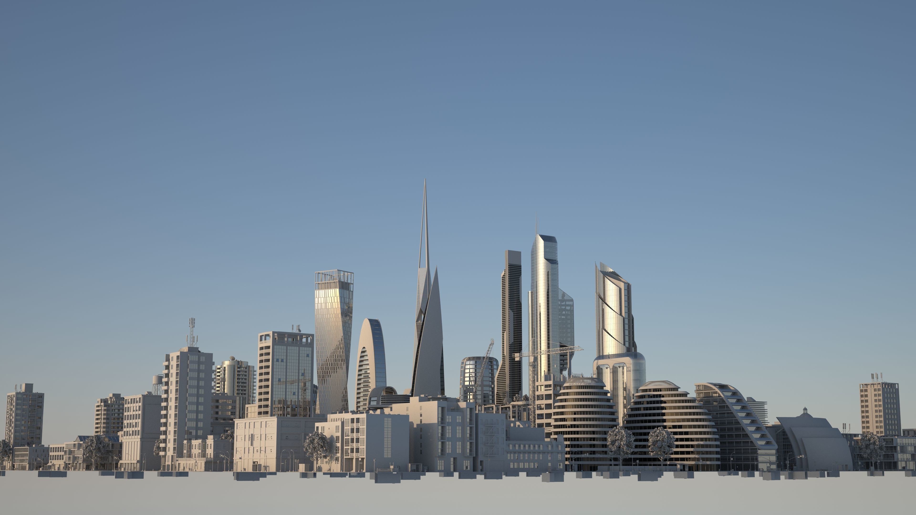 Silver City 3D model_31