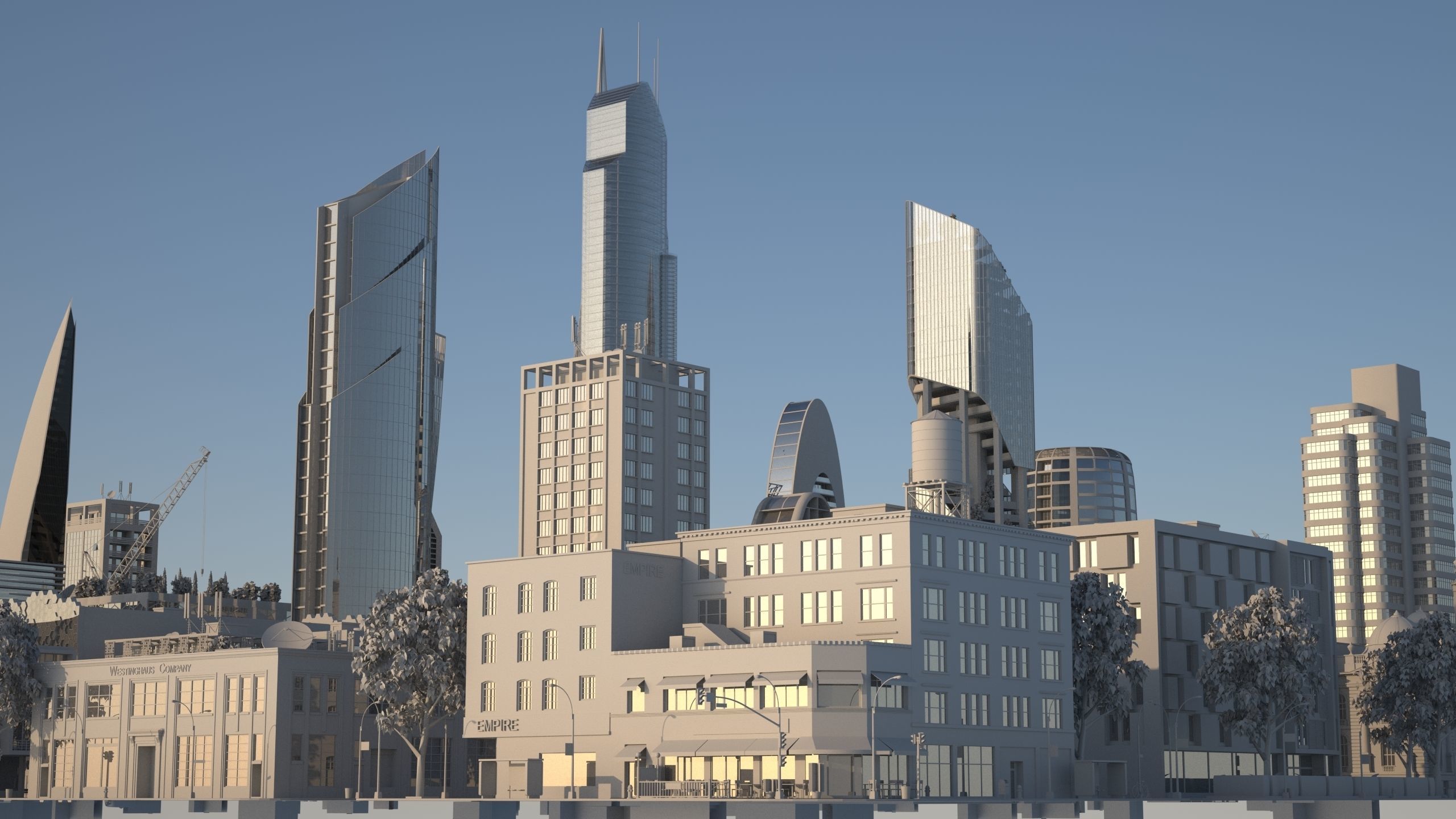 Silver City 3D model_32