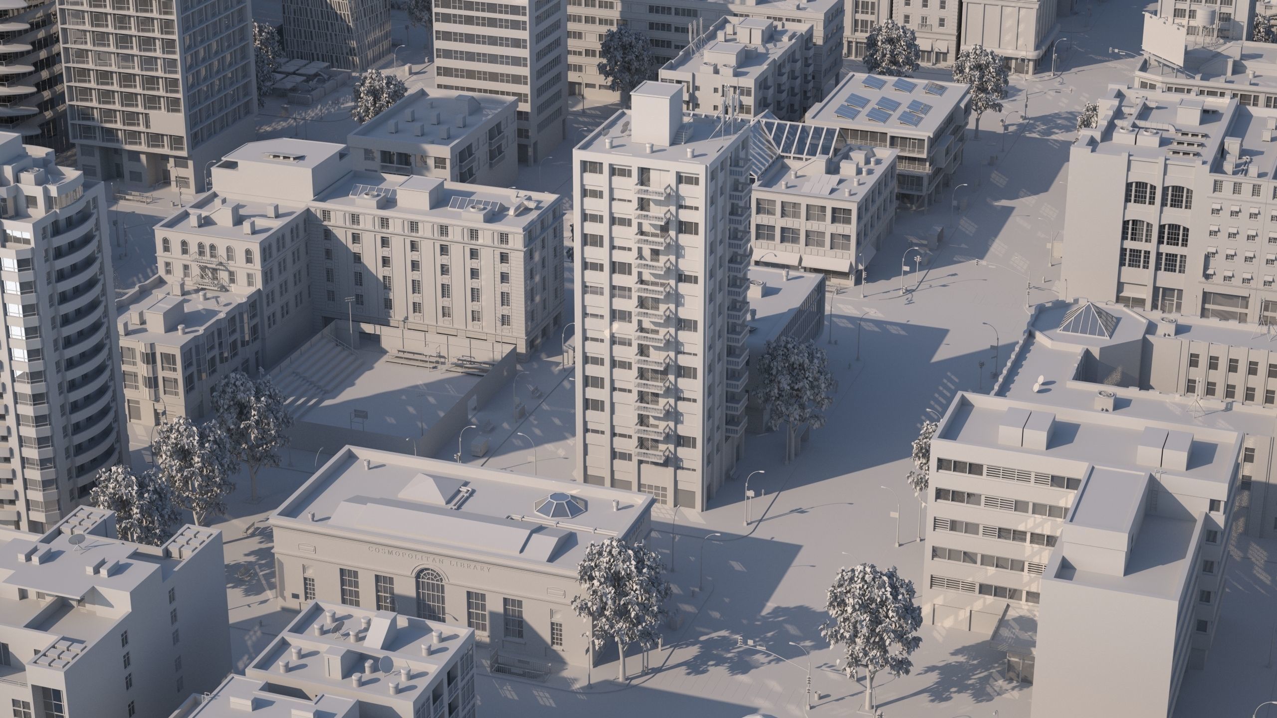 Silver City 3D model_22