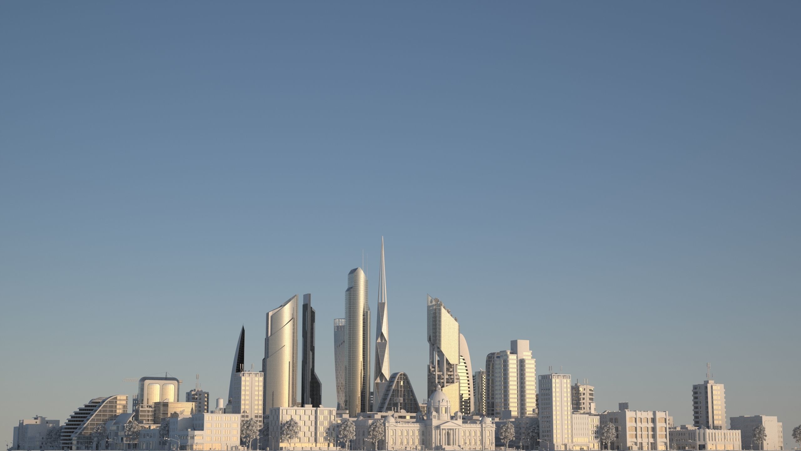 Silver City 3D model_36