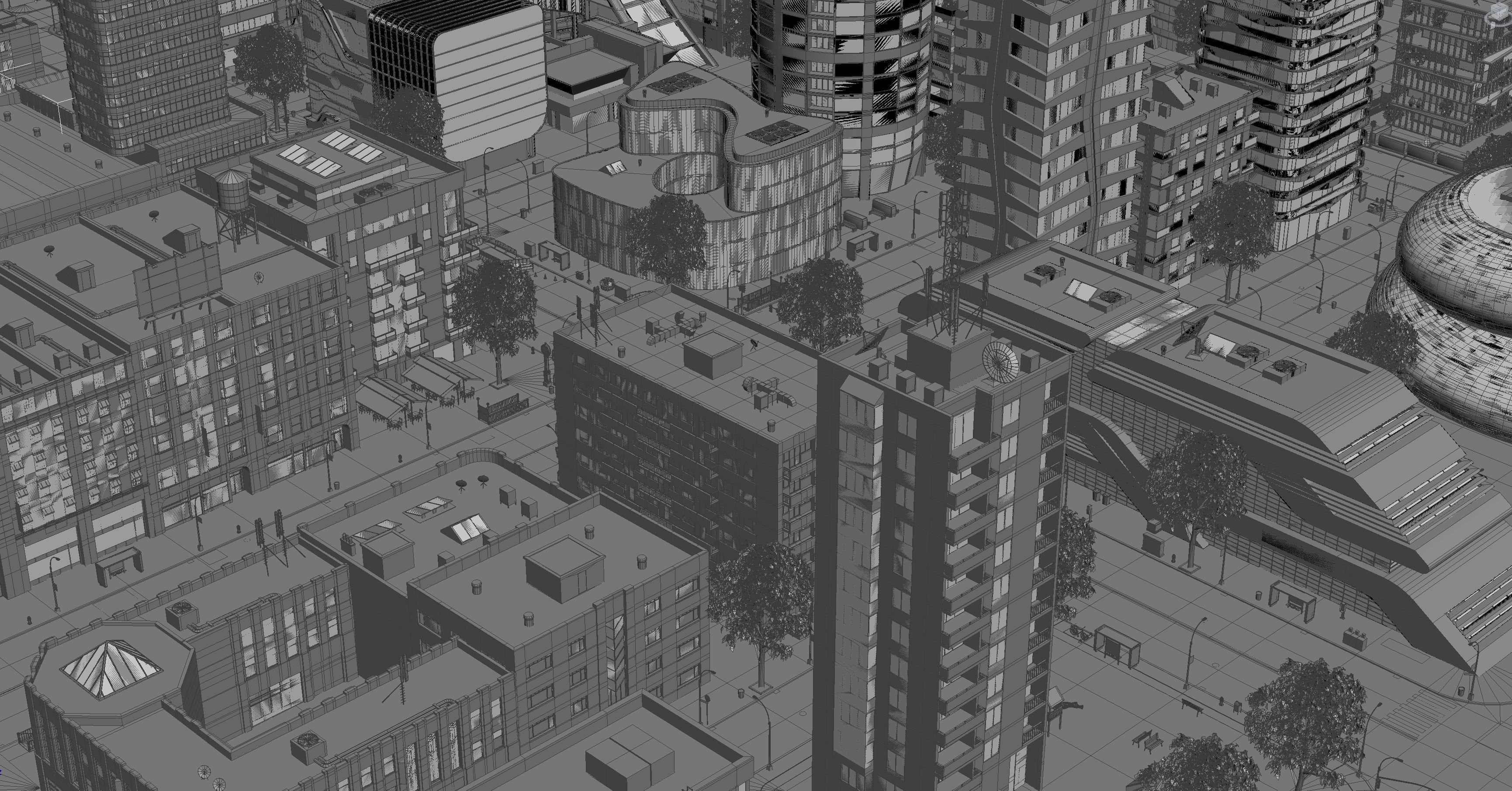 Silver City 3D model_39