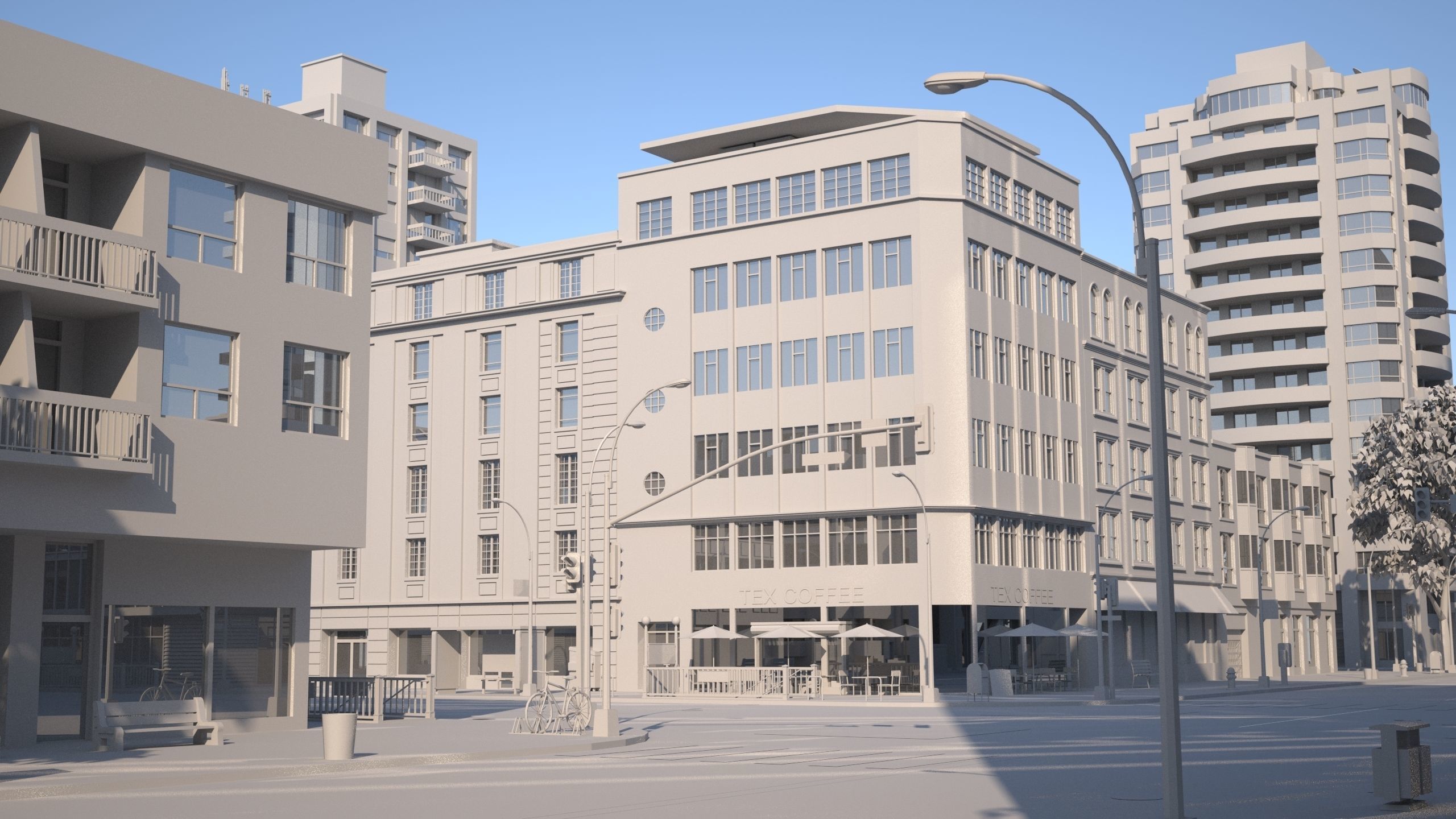 Silver City 3D model_9