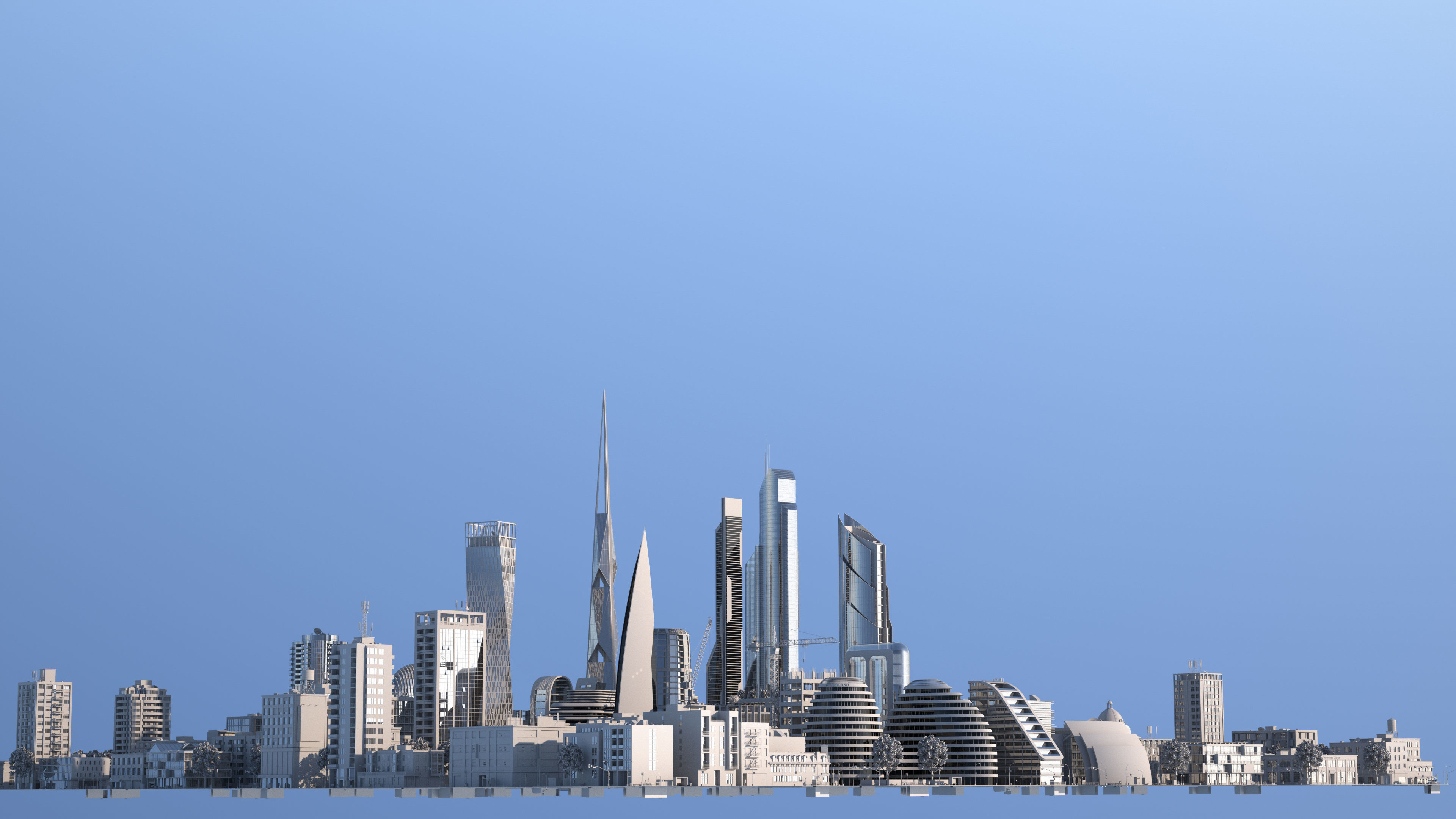 Silver City 3D model_19