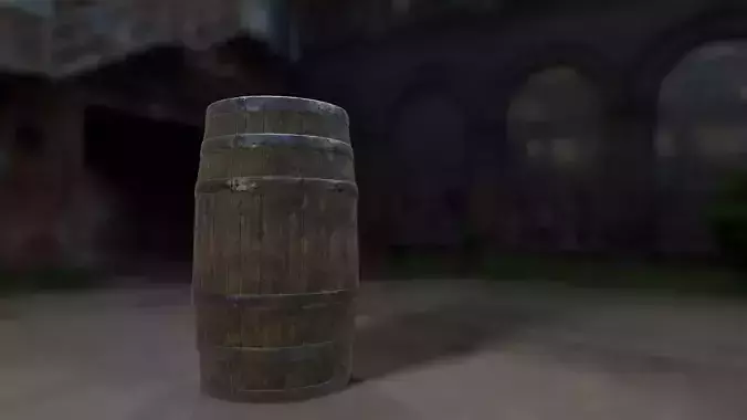 Old barrel