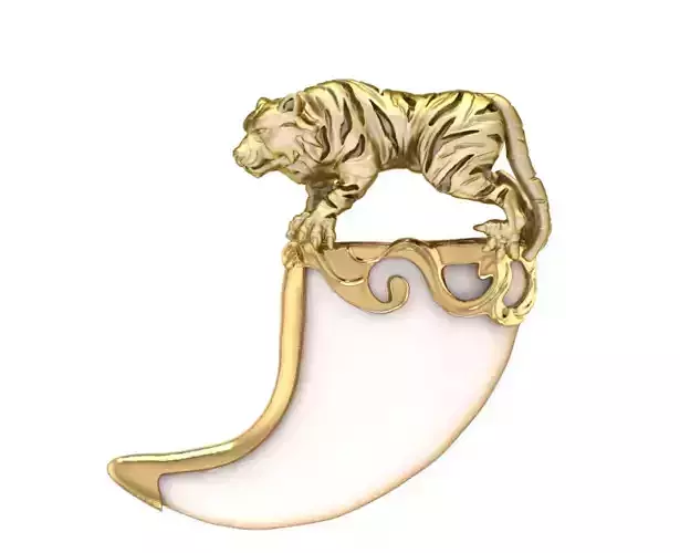 fang tigers 3D print model