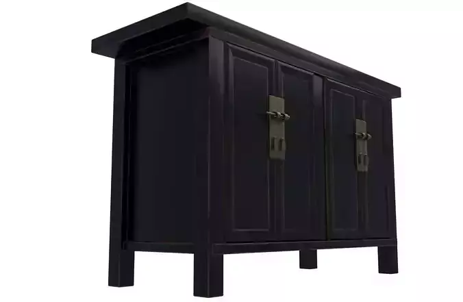Commode 1 cabinet with two doors 3D model