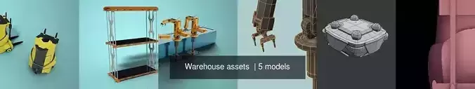 Warehouse assets collection 01 