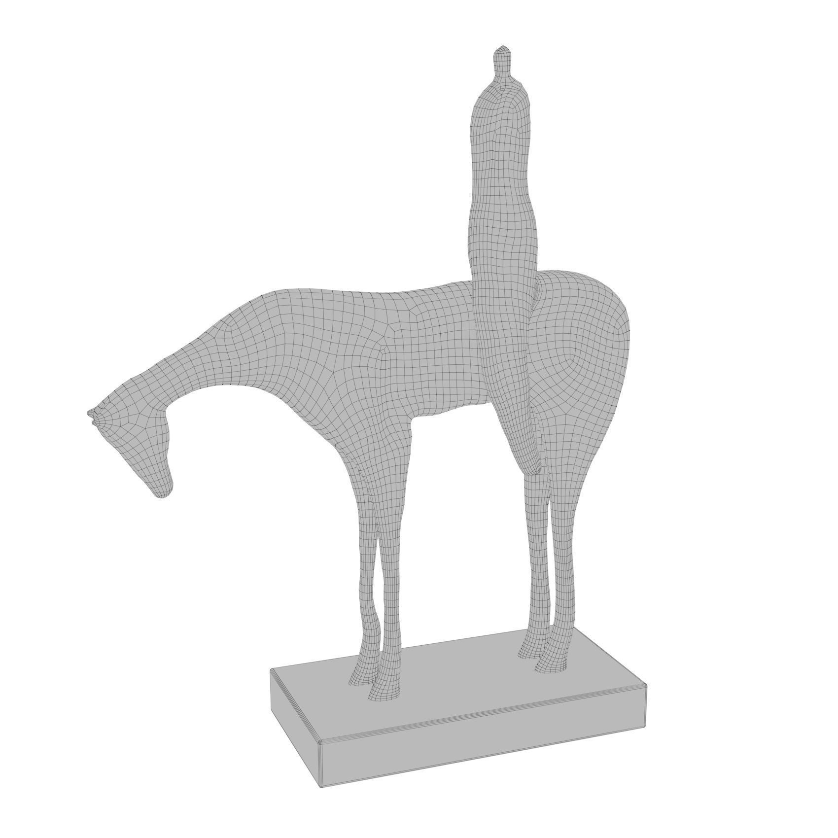 JD Hansen Sculpture 3D model_2