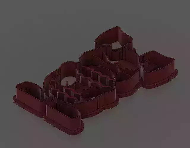 Easter bunny cookie cutter