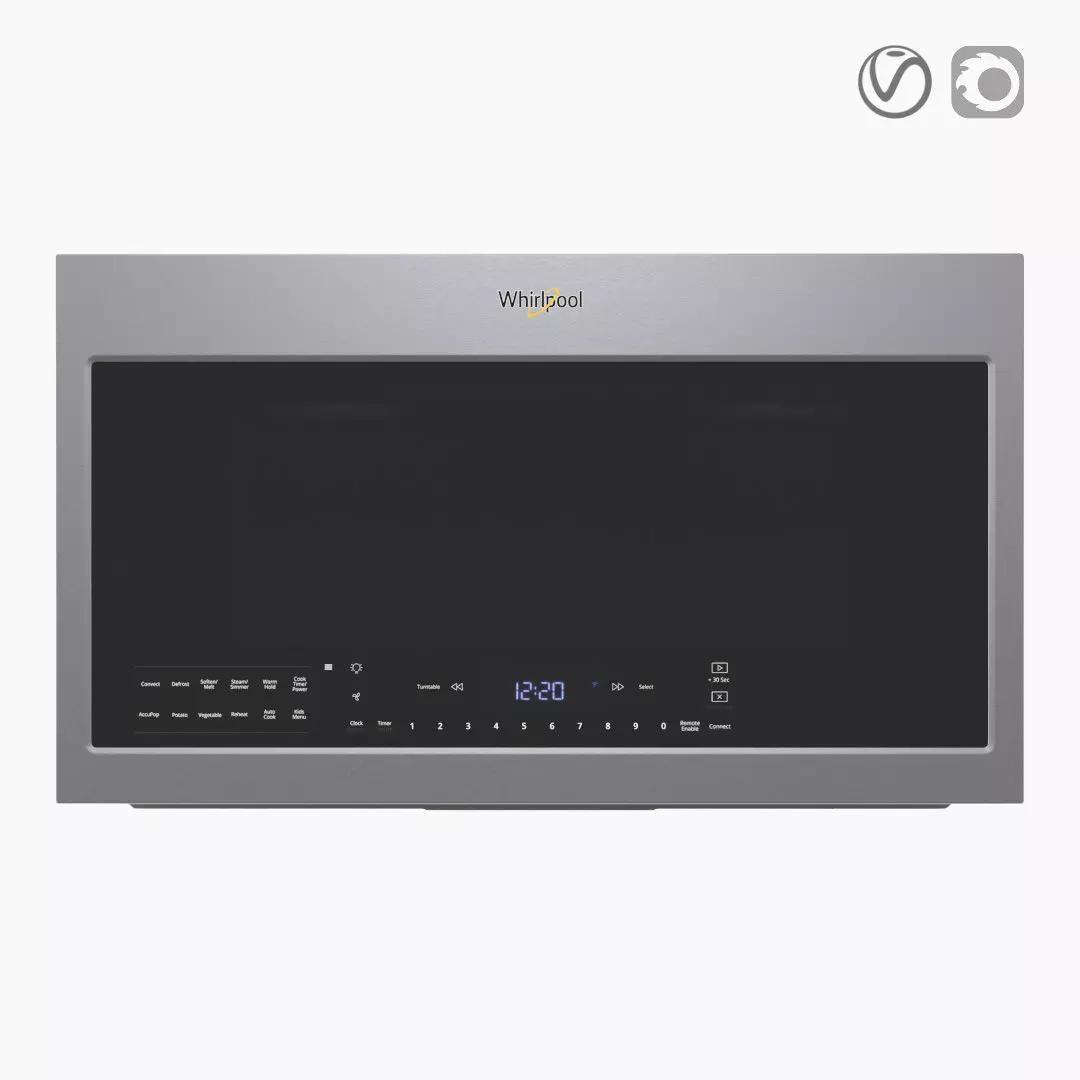 Whirlpool Microwave 3D model