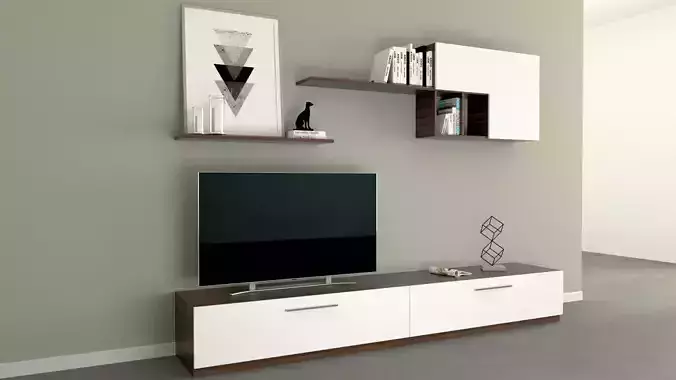 Tv Cabinet - Mueble Tv 3D model