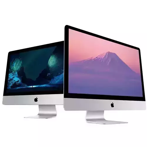 Apple iMac 3D model