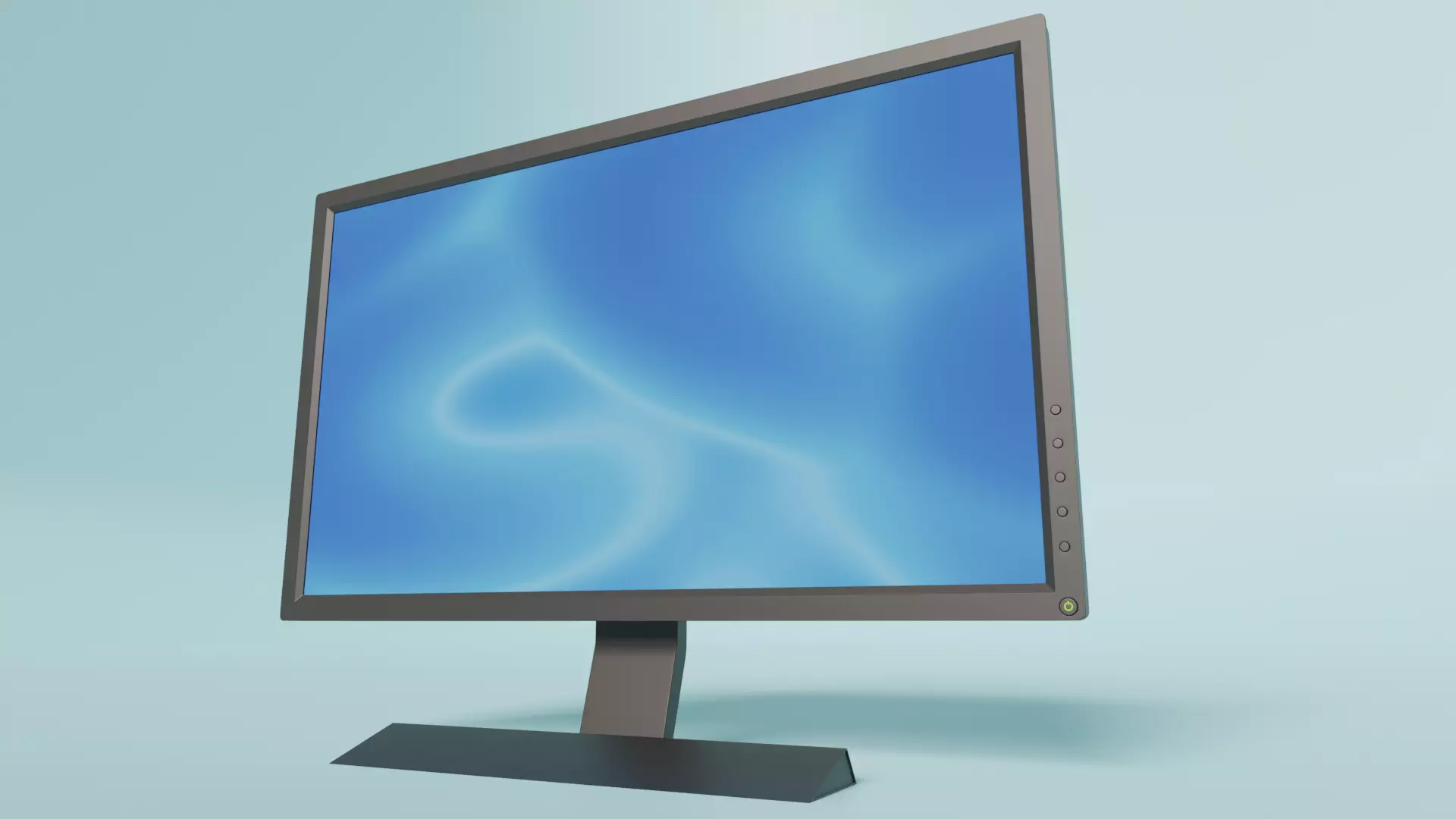 Generic LCD monitor 3D model_0