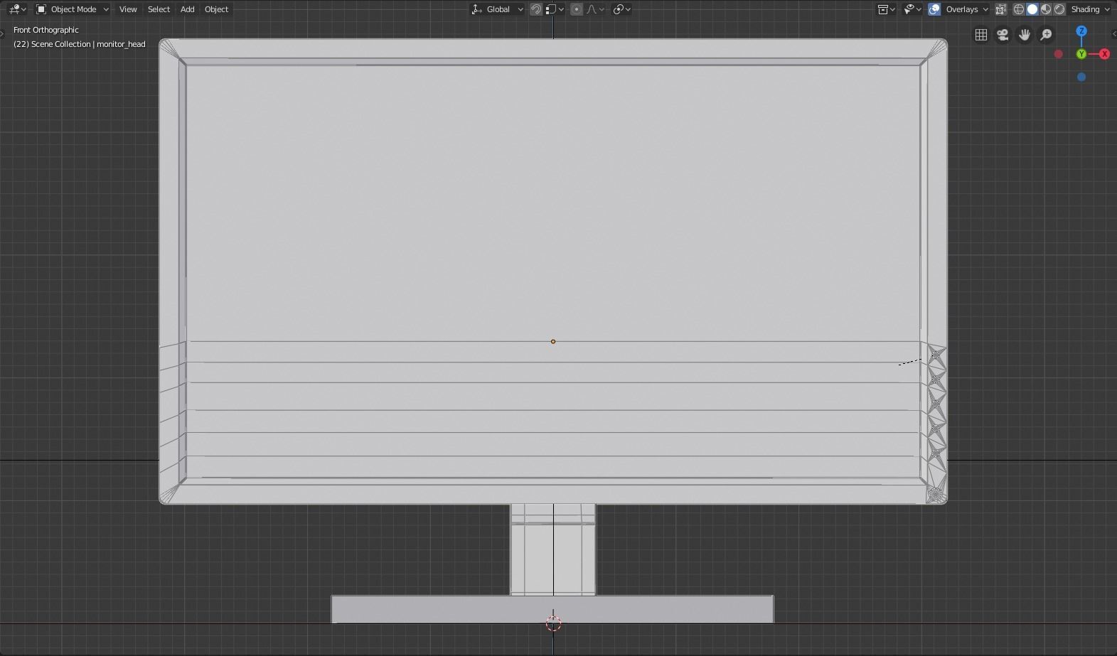 Generic LCD monitor 3D model_11