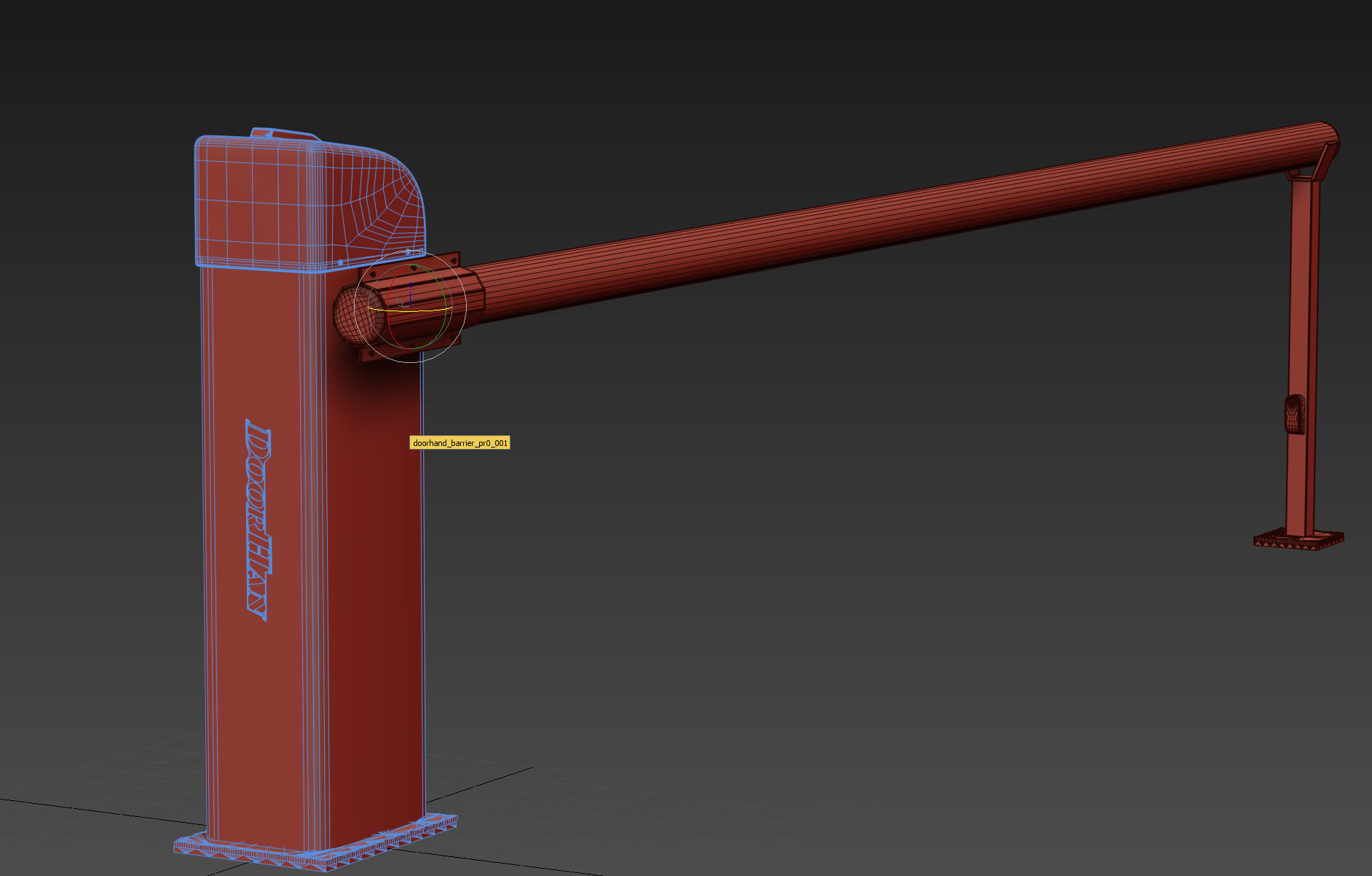 DoorHan Barrier Pro 3D model_4