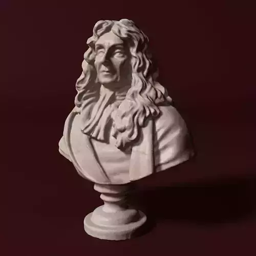 Jean de La Fontaine Bust