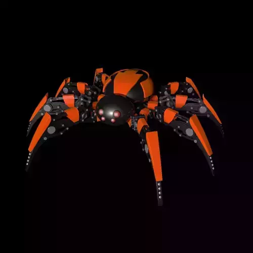 Spider Robo 3d Model