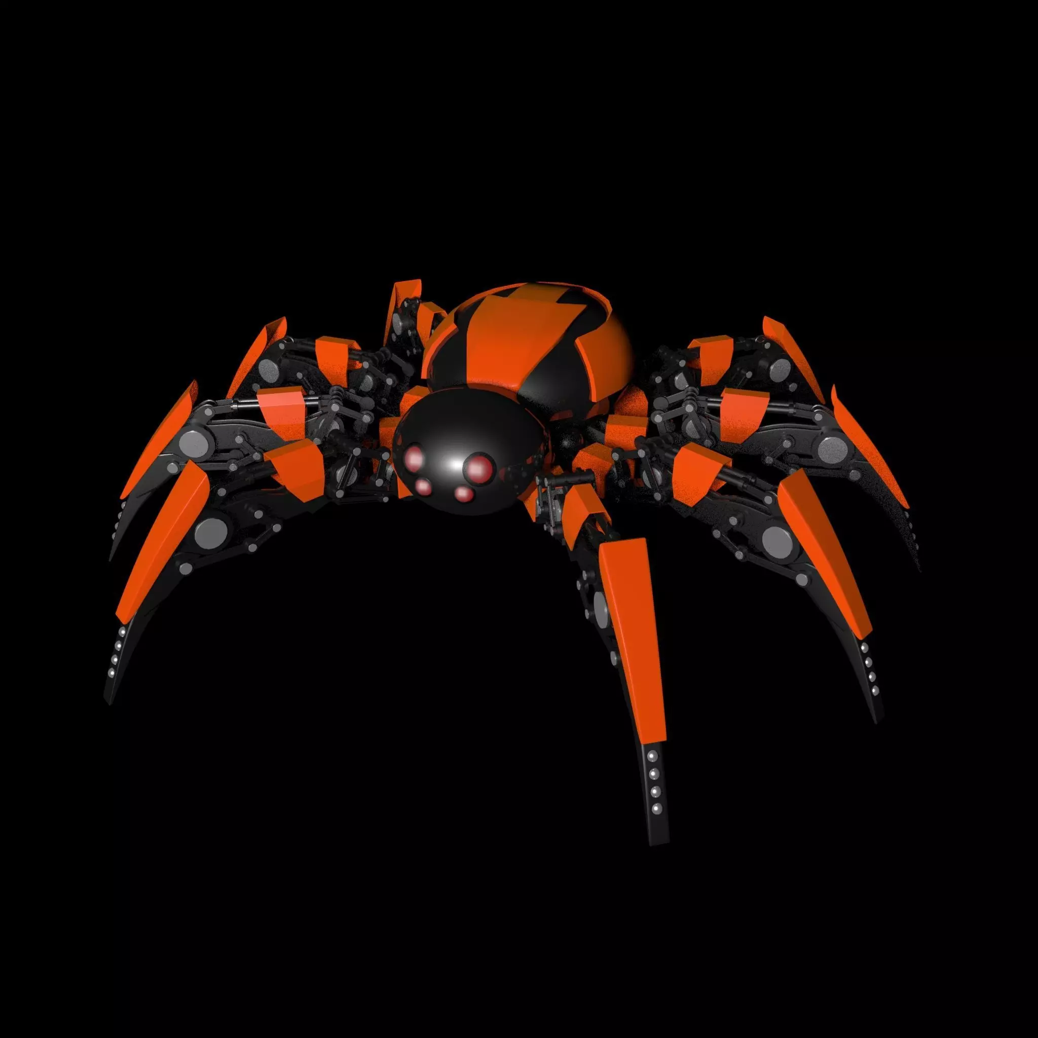 Spider Robo 3d Model Free 3D model