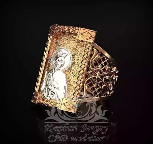Ring St Nikolas 3D print model