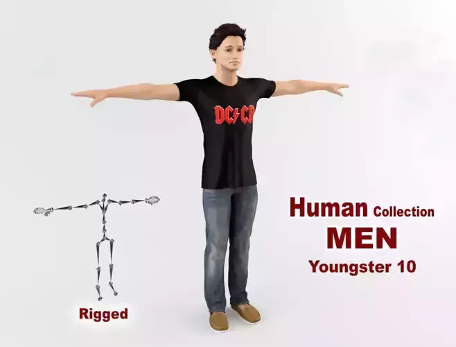 Youngster 10 3D model