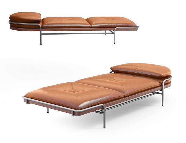 Bassam Fellows CB-457 Geometric Daybed  3D model