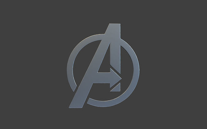Avenger Logo 3D print model 3D print model