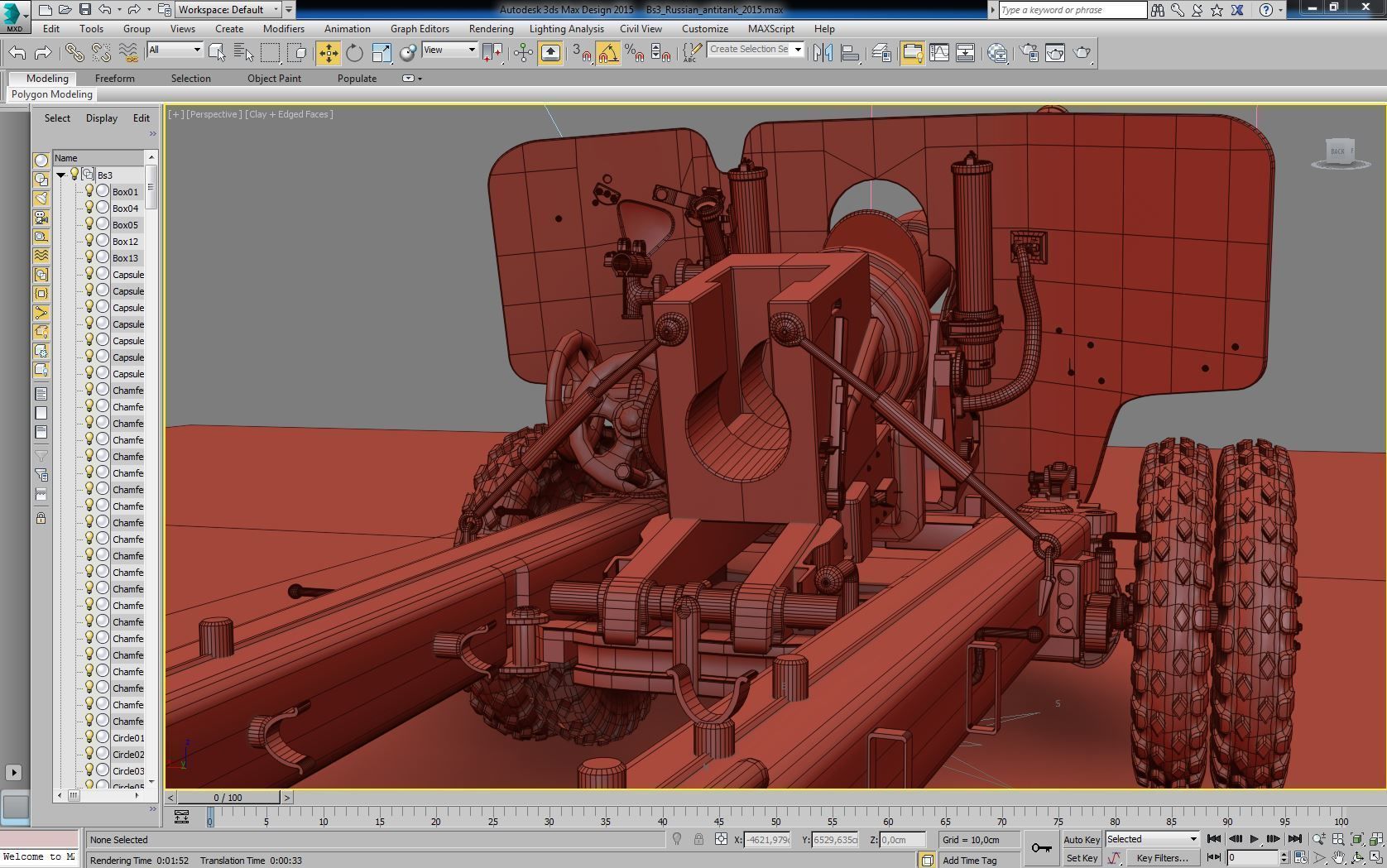 Bs3 antitank no map 3D model_10