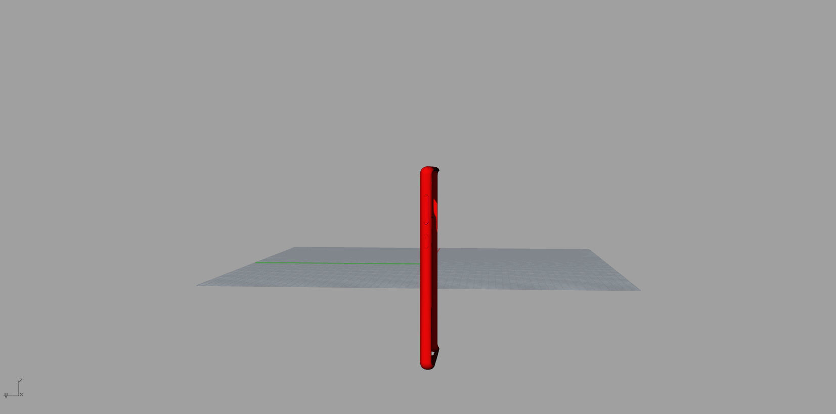 Samsung Galaxy Note 9  Red case 3D print model_5