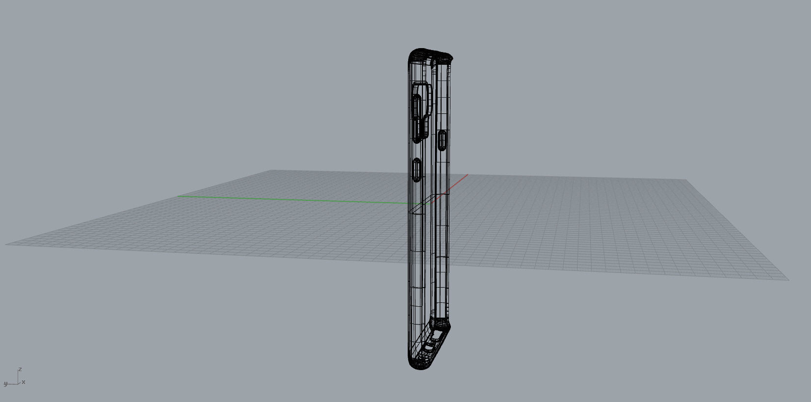 Samsung Galaxy Note 9  Red case 3D print model_29