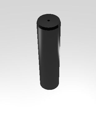 simple silencer 3D model_4