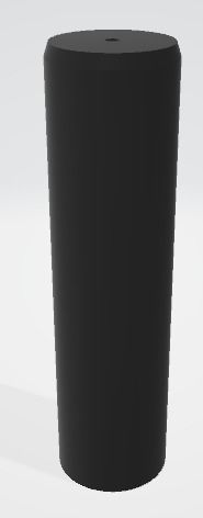 simple silencer 3D model_3