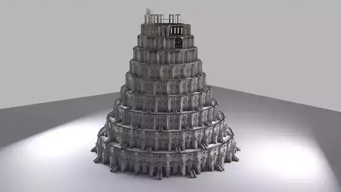 Tower of Babel 3D model | CGTrader