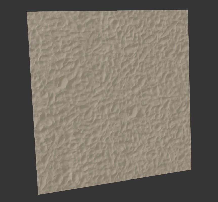 Beach sand Scan 3D model_4