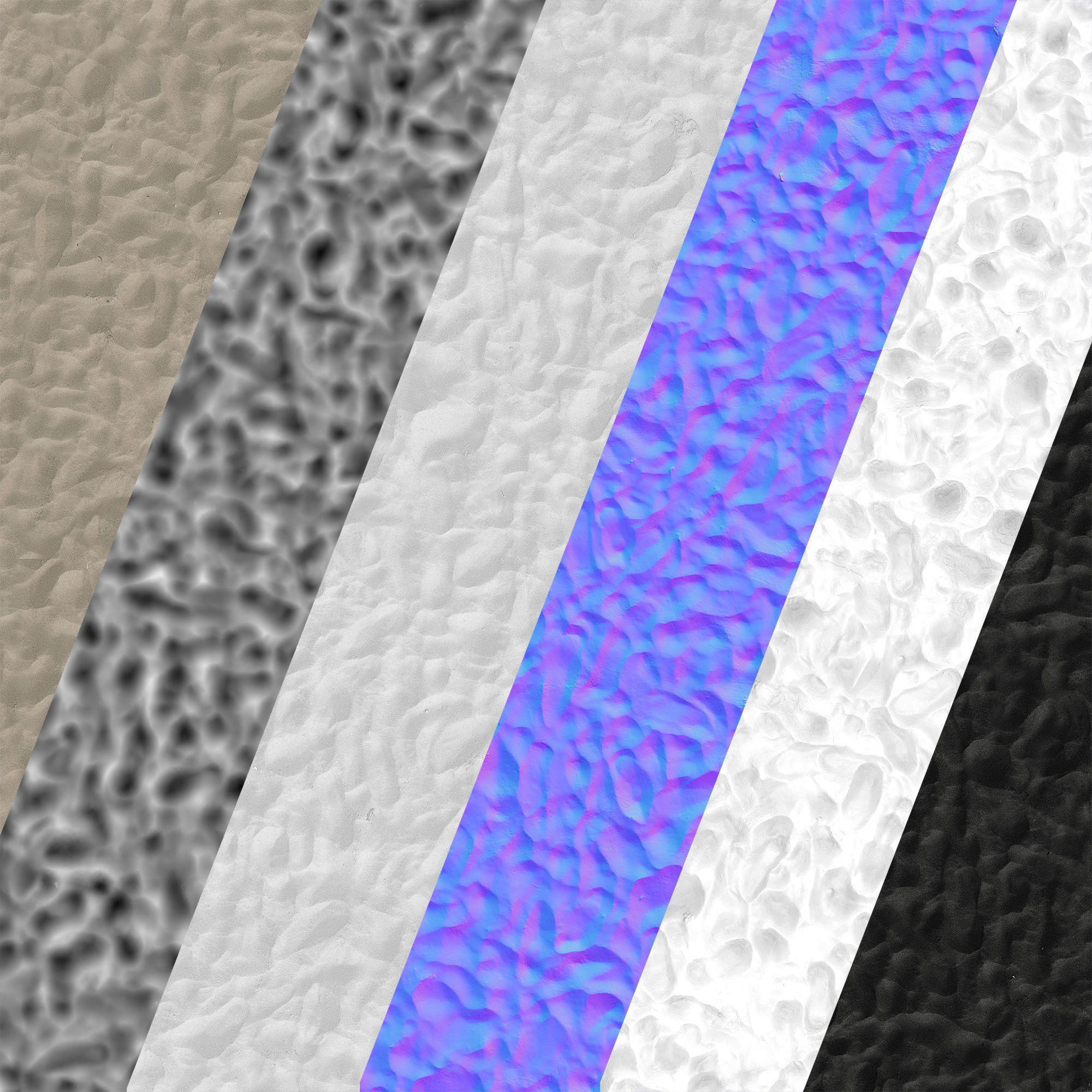 Beach sand Scan 3D model_3