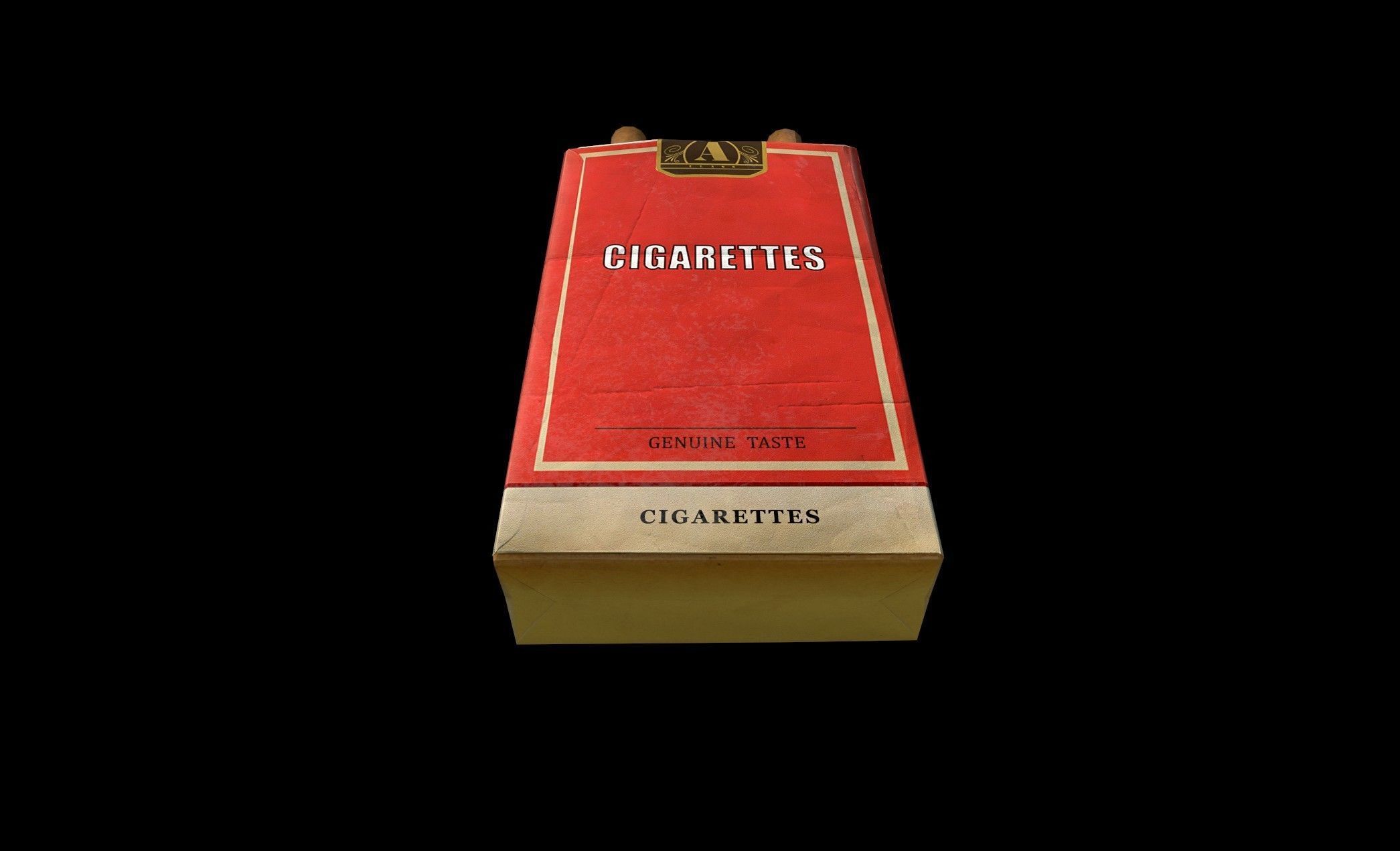 Cigarette Box - PBR - Textured Low-poly 3D model_8