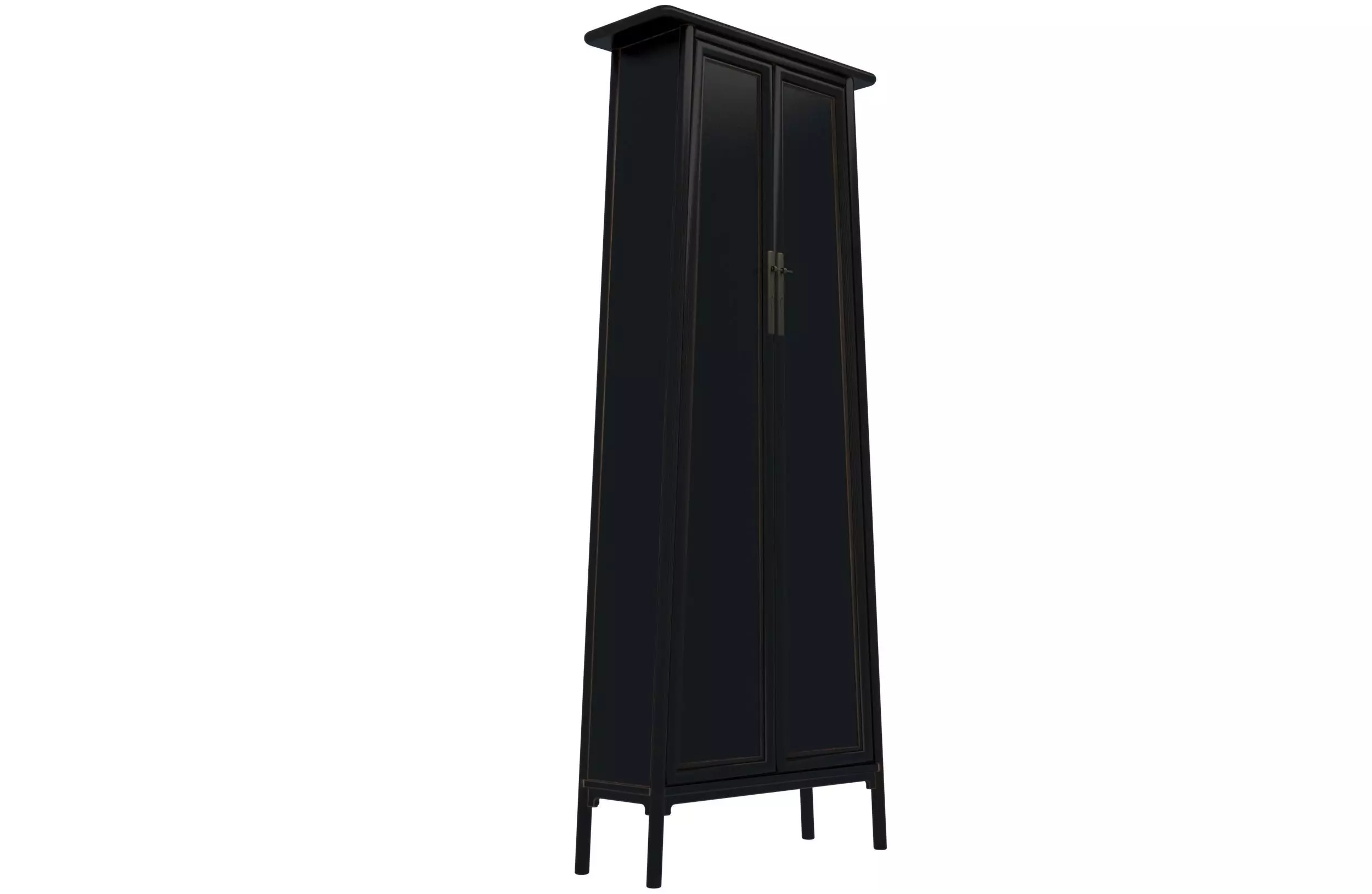Wardrobe 1 tall cabinet 3D model_0