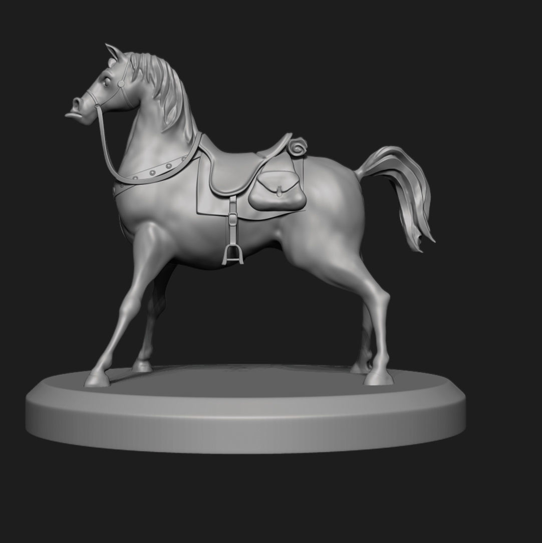 Maximus from Tangled 3D print model_3