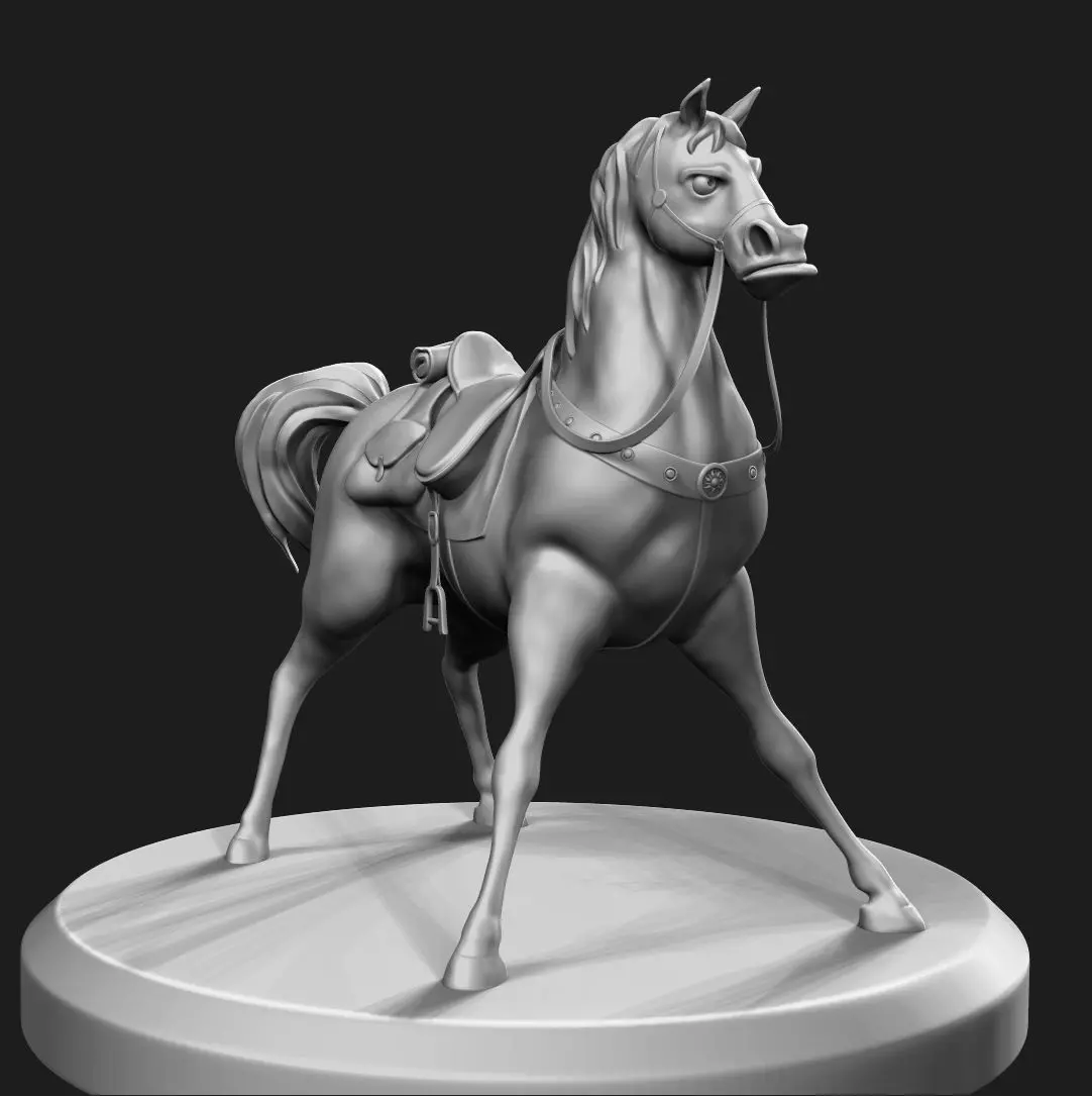 Maximus from Tangled 3D print model_0