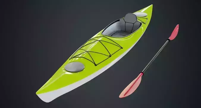Kayak 2 Untextured