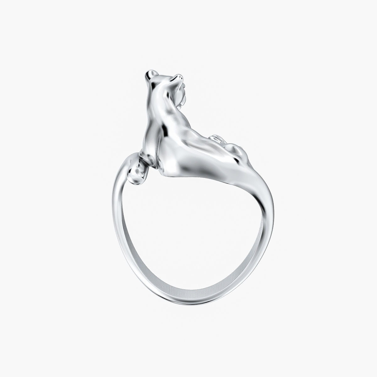 Ring Lioness V1 3D print model_1