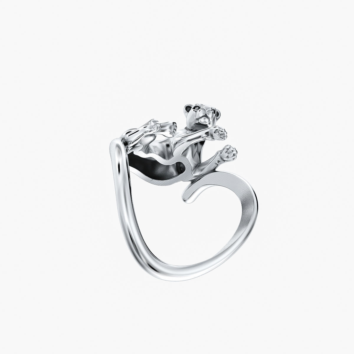 Ring Lioness V1 3D print model_10