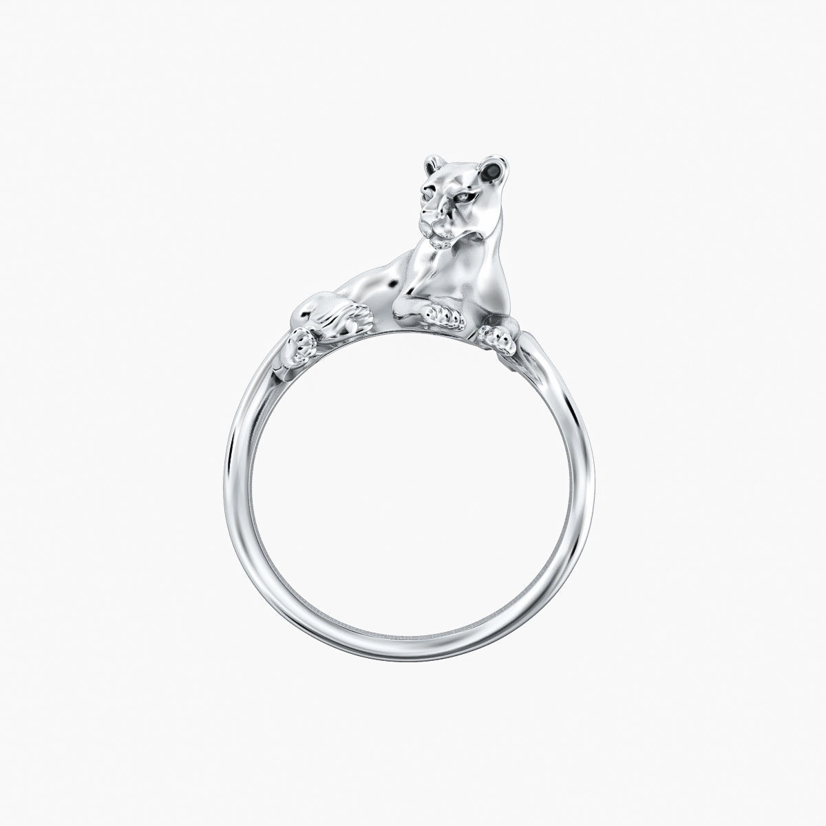 Ring Lioness V1 3D print model_12