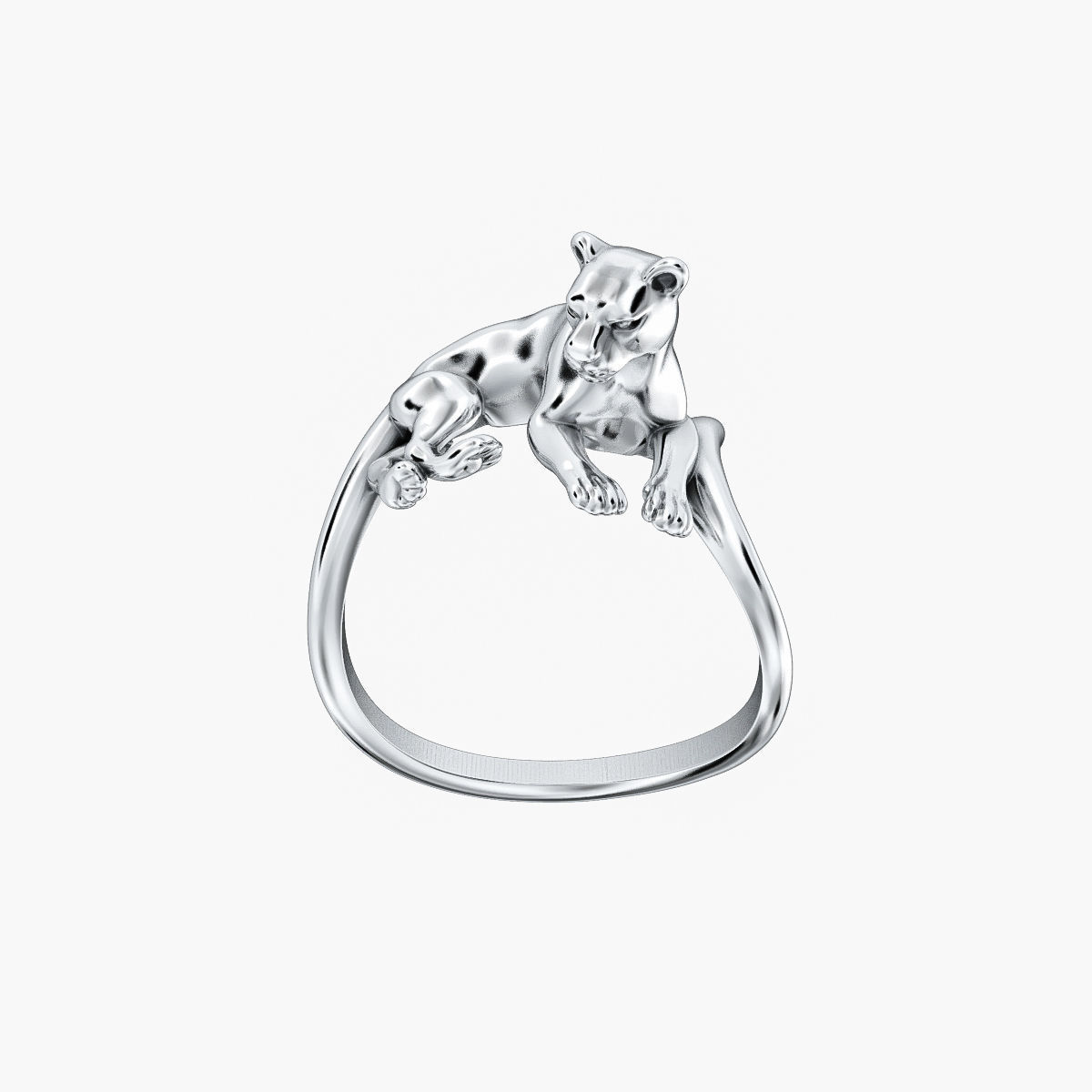 Ring Lioness V1 3D print model_4